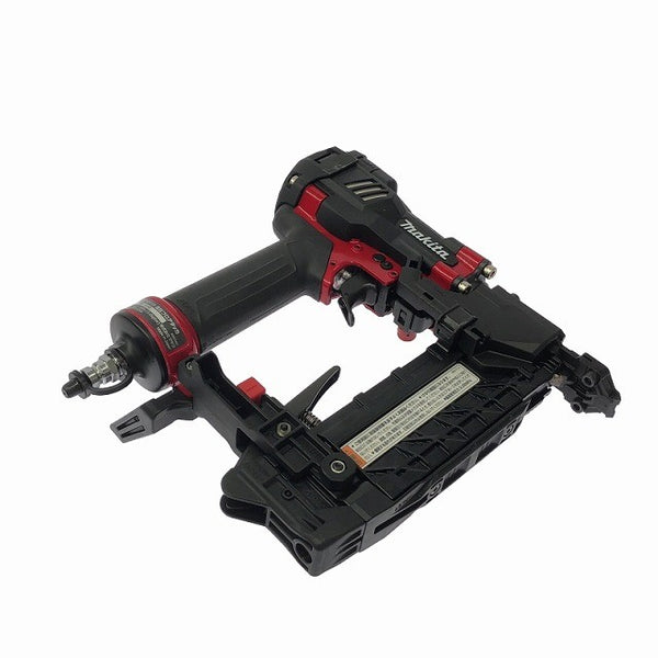 ☆未使用品☆ makita マキタ 高圧 フロアタッカー AT451H 赤 ケース付 MA線ステープル4mm フロア用 エアーツール130118 - 4