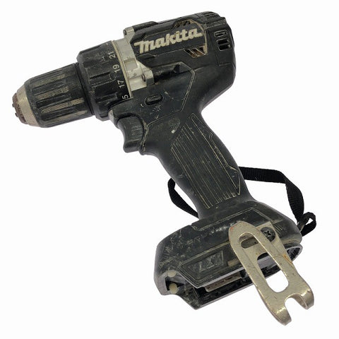 ☆中古品☆makita マキタ 18V 充電式ドライバドリル DF484D 本体のみ ブラック/黒 電動工具 穴あけ加工 締め付け131719 - 0