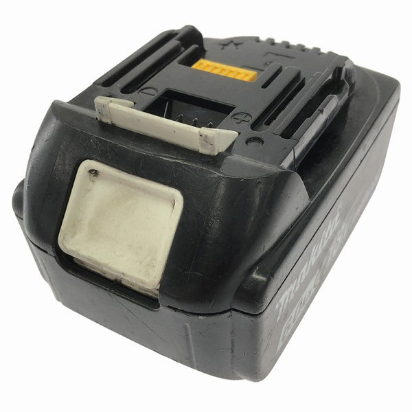 ☆中古品3点☆makita マキタ 18V 6.0Ah 純正 リチウムイオンバッテリー BL1860B 2個 残量表示付 充電器 DC18RF 蓄電池137174 - 2