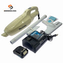 ☆中古品☆makita マキタ 10.8V 充電式クリーナ CL107FD バッテリー1個(10.8V1.5Ah) 充電器 ノズル付 掃除機 コードレス おまけ付♪129215 - 1