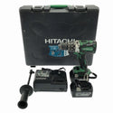 ☆中古品☆HITACHI 日立工機 18V 13mm コードレス振動ドライバドリル DV18DBL2 バッテリー2個(18V 6.0Ah)充電器付 穴あけ - 3