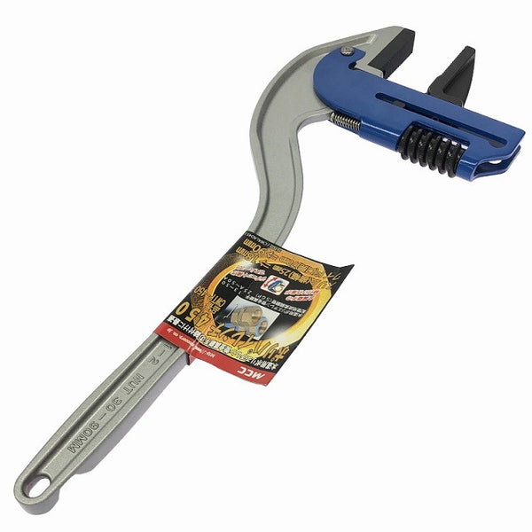 ☆未使用品☆MCC 松坂鉄工所 ポリパイプレンチ450 CWTP-450 水道用ポリエチレン管金属継手 締め付け ラチェット132449 - 4