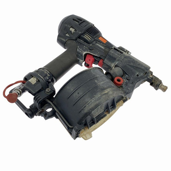 ☆中古品☆MAX マックス 高圧エア釘打ち機 HN-50N2(D)？ エアホース付き エアツール 大工道具 エア工具 ロール釘打ち130276 - 3