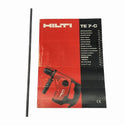 ☆中古品☆HILTI ヒルティ ロータリーハンマドリル TE 7-C 電動工具 破砕 粉砕123266 - 10