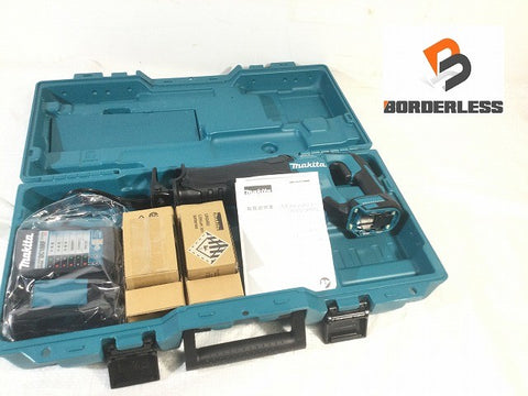 ☆未使用品☆makita マキタ 18V 充電式レシプロソー JR187DRGX バッテリ2個(6.0Ah) 充電器 ケース付 セーバーソー/セーバソー116995 - 0