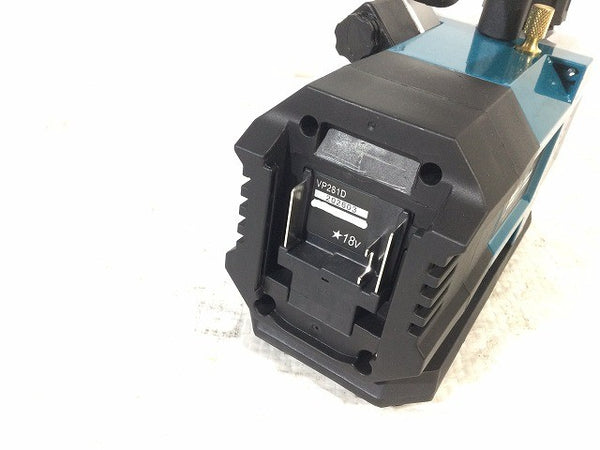 ☆未使用品☆makita マキタ 18V 充電式真空ポンプ VP281DZ 本体のみ エアコン 空調 設備129937 - 7