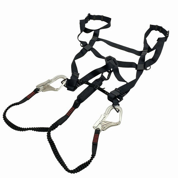 ☆比較的綺麗☆Honeywell ハネウェル フルハーネス DL-C1J-H ランヤード付 100kg 墜落制止用器具 安全帯128534 - 3