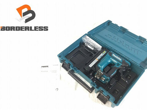 ☆未使用品☆makita マキタ 18V 35mm 充電式面木釘打機 FN350DZK 本体＋ケース付 コードレス フィニッシュネイラ 仕上釘打機121007