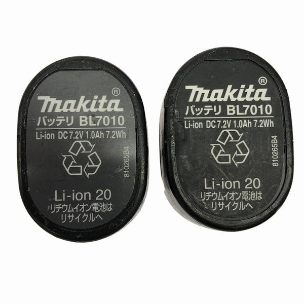 ☆中古品☆makita マキタ 7.2V 充電式ペンインパクトドライバ TD021DS バッテリー2個 充電器 ケース 付き136476 - 10