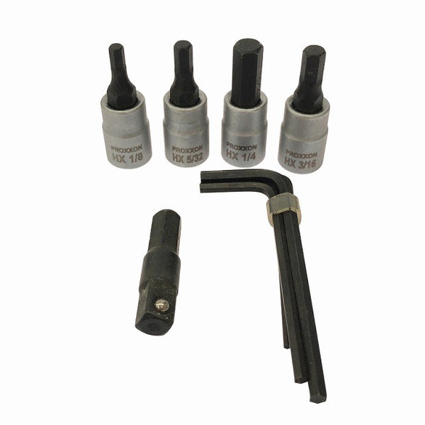 ☆極美品32点セット☆ PROXXON プロクソン ソケットスパナセット TX 1/4"+1/2" INDUSTRIAL129234 - 10