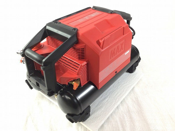 ☆未使用品☆ MAX マックス 100V 11L 高圧4口エアコンプレッサー AK-HH1310E/AK98475 赤/レッド128875 - 5