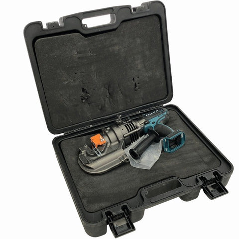 ☆中古品☆ OGURA オグラ 18V コードレス油圧式パンチャー N209WDS 青/ブルー本体+パーツ+ケース 切断 鉄工116918 - 0