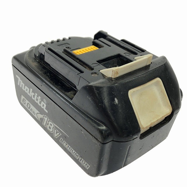 ☆中古品※22回☆makita マキタ 18V 6.0Ah 純正 リチウムイオンバッテリー BL1860B 雪マーク 急速充電対応 残量表示付 蓄電池128920 - 3