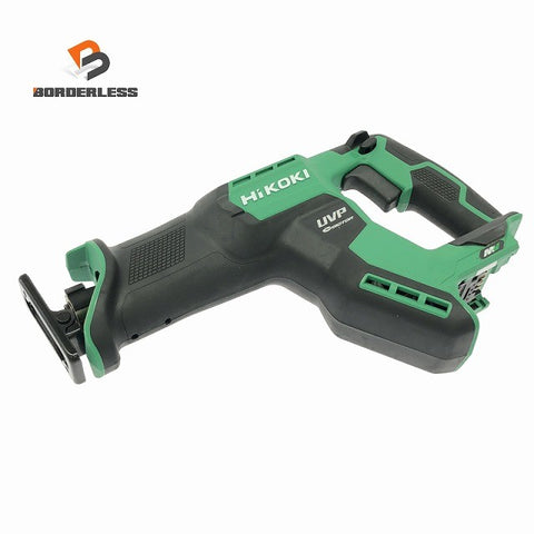 ☆中古極美品☆HiKOKI ハイコーキ 36V 130mm コードレスセーバソー CR36DMA(NN) 本体のみ 電動工具 切断機 充電式レシプロソー133840