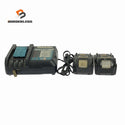 ☆中古品☆makita マキタ 純正リチウムイオンバッテリー BL1860B×2 充電器 DC18RF付き 電動工具 蓄電池 充電地129459 - 1