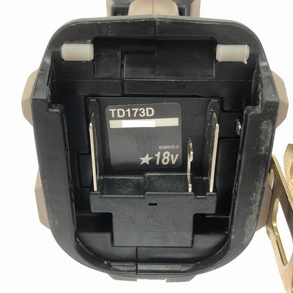 ☆中古品 限定色☆makita マキタ 18V 充電式インパクトドライバー TD173D プレミアムグレージュ 本体のみ LXT20周年記念カラー137666 - 7