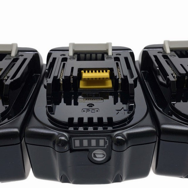 ☆未使用品5個セット☆makita マキタ 18V 6.0Ah 純正 リチウムイオンバッテリー BL1860B 残量表示付 リチウムイオン電池 蓄電池135138 - 8