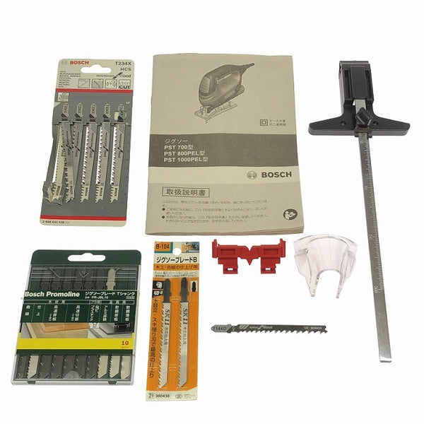 ☆比較的綺麗☆BOSCH ボッシュ ジグソー PST1000PEL 刃複数 ケース付き 木工 DIY 切断 電動工具129492 - 10