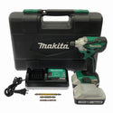 ☆中古品☆makita マキタ 18V 充電式インパクトドライバー MTD002DSX バッテリー2個(1.5Ah) 充電器 ケース ビット3本付129568 - 3