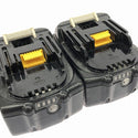 ☆中古品4個セット☆ makita マキタ 18V 6.0Ah 純正リチウムイオンバッテリー BL1860B LITHIUM-ION 雪/飛行機マーク133422 - 5