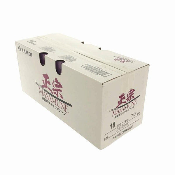 ☆未使用品☆KAMOI カモ井加工紙 マスキングテープ 正宗 建築用 18mm×18m 70巻 塗装 DIY - 5