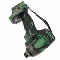 ☆中古品☆HiKOKI ハイコーキ 18V コードレスインパクトドライバ WH18DDL2 アグレッシブグリーン 本体のみ 締め付け136262 - 4