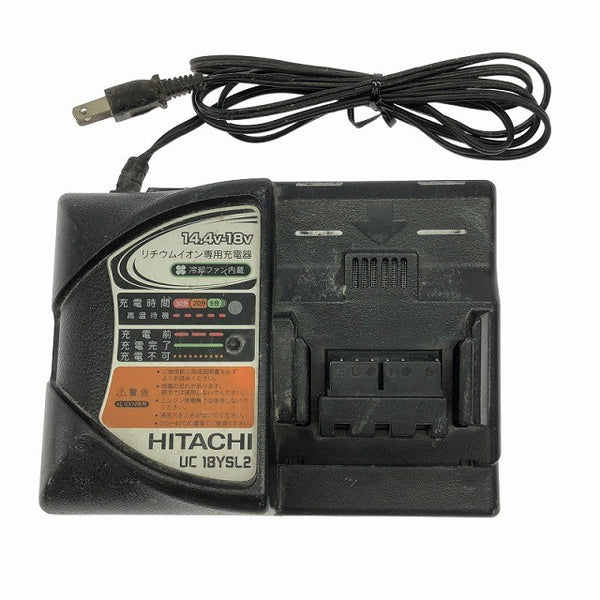 ☆中古品2点☆HITACHI 日立工機 14.4V 4.0Ah 純正 リチウムイオンバッテリー BL1440 充電器 UC18YSL2 リチウムイオン電池 蓄電池128013 - 10