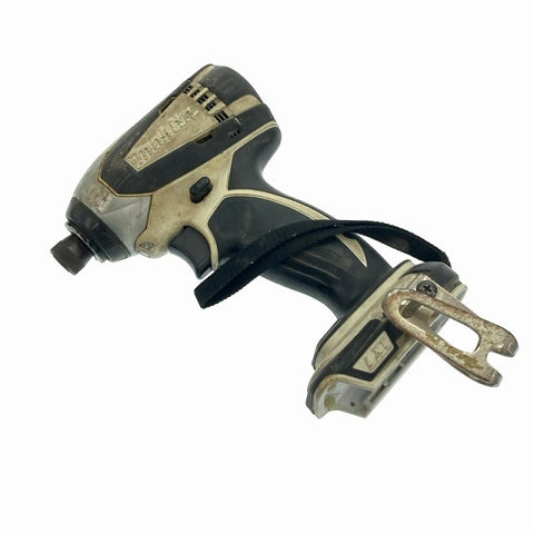 ☆中古 3点セット☆makita インパクトドライバ TD134DX バッテリ1個 RYOBI マルノコ W-567D ボッシュ カットソー GMF300SCE120947 - 0