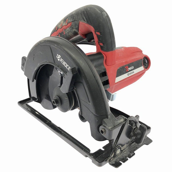 ☆中古品☆KYOCERA 京セラ 100V 160-165mm 丸ノコ(ブレーキ付) W-1710 165mm刃付 コード式 マルノコ 丸鋸133720 - 3