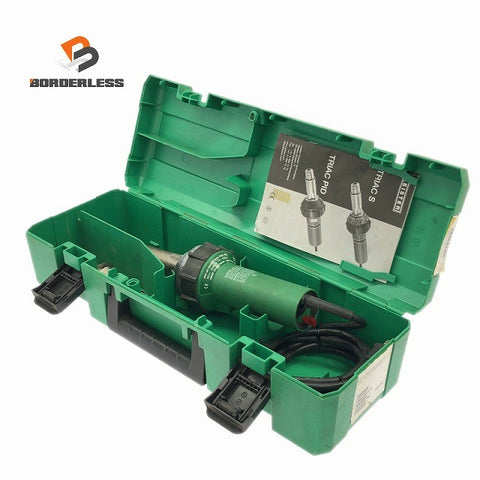☆中古品☆LEISTER ライスター 熱風溶接機 CH-6060 本体+ケース Sarnen ヒートガン ホットガン プラスチック溶接 熱風機 温風機134926