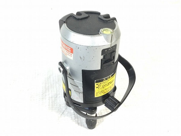 ☆中古品☆TAJIMA タジマ オートレーザー墨出し器 AL-KY 受光器 三脚2本 ケース付 レーザーライン短・横119004 - 5