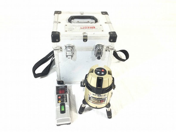 ☆中古品☆ TAJIMA タジマ レーザー墨出し器 GT8ZSi SENSOR TYPE センサータイプ 測定器 光学測定器 受光器 ハードケース付123060 - 3