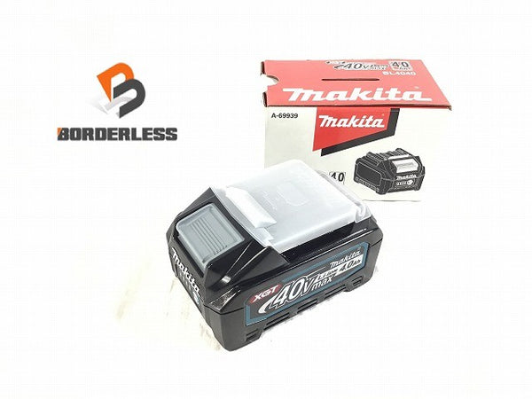 ☆未使用品☆makita マキタ 40Vmax 4.0Ah 純正 リチウムイオンバッテリー BL4040 電池 蓄電池 充電池133812 - 1
