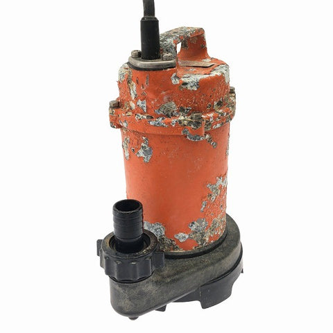 ☆中古品☆TERADA テラダ 寺田ポンプ 100V 60Hz 汚水用 水中ポンプ SG-150C 口径32mm 揚程5m 小型 一般家庭用 汚水ポンプ135986 - 0