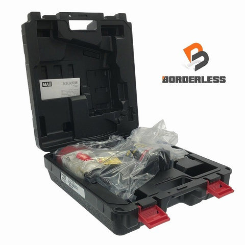 ☆未使用品☆ MAX マックス 65mm 常圧 釘打機 CN-665S2 ケース付 エア工具 エアツール コイルネイラ - 0