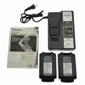 ☆中古品☆Panasonic パナソニック 14.4V/18V 充電振動ドリル＆ドライバー EZ79A3LJ2G-B 黒 バッテリ2個()18V5.0Ah) 充電器 ケース - 10