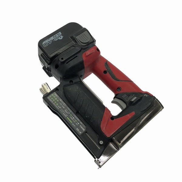 ☆中古品☆MAX マックス 14.4V/18V 充電式タッカー TG-Z4 バッテリ1個(14.4V 4.0Ah) ケース付 ステープル幅13mm 長さ13mm - 7