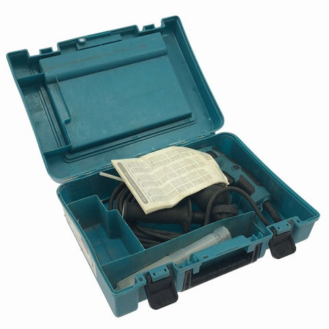 ☆中古品☆ makita マキタ 100V 18mm ハンマドリル HR1830F 青/ブルー本体+パーツ+ケース ケース 穴あけ 穿孔 ハンマー116919 - 0