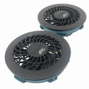 ☆中古品セット☆makita マキタ 3.6V リチウムイオン薄型バッテリー2個 BL1055B ファン＋ACアダプタ＋ファンケーブル付135777 - 2