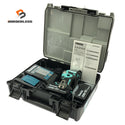 ☆未使用 限定色☆makita マキタ 18V 充電式インパクトドライバー TD173DGXTB ターコイズブルー バッテリ2個(6.0Ah) 充電器 ケース134549 - 1