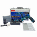 ☆極美品☆ makita マキタ 7.2V 充電式ペンドライバドリル DF012DSHX 青/ブルー バッテリー2個(1.5Ah)充電器+パーツ+ケース - 3