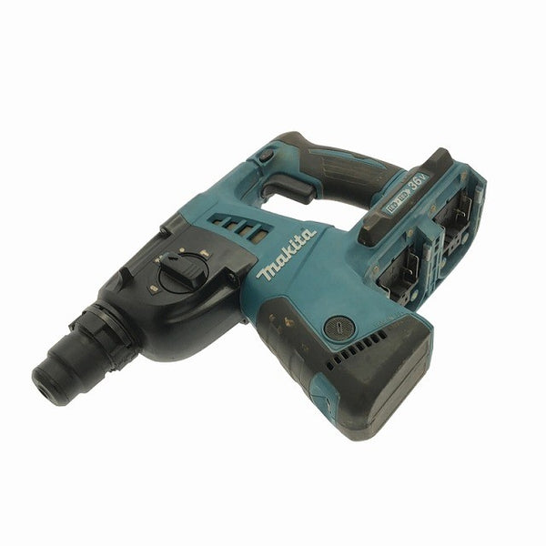 ☆中古品☆makita マキタ 18V×2＝36V 26mm 充電式ハンマドリル HR263DPG2 バッテリ2個(18V6.0Ah) 充電器 ケース付118779 - 4