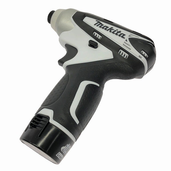 ☆未使用品☆makita マキタ 10.8V 充電式インパクトドライバ TD090DWSPW 白/ホワイト バッテリ1個 充電器付133415 - 5