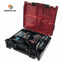 ☆極美品☆makita マキタ 40Vmax 充電式インパクトドライバー TD002GDXAP 紫/パープル バッテリ2個(2.5Ah) 充電器 ケース付134236 - 1