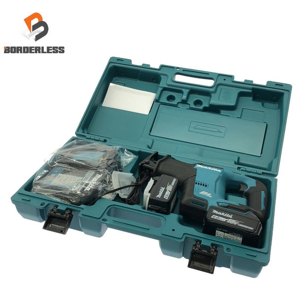☆未使用品☆makita マキタ 18V 充電式レシプロソー JR188DRGX バッテリ2個(6.0Ah) 充電器 ケース付 セーバーソー/セーバソー134808 - 1