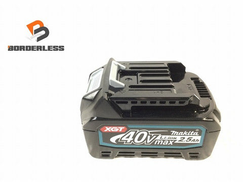 ☆美品 充電回数3回☆makita マキタ 40Vmax 2.5Ah 純正 リチウムイオンバッテリー BL4025 リチウムイオン電池 蓄電池 充電池129112