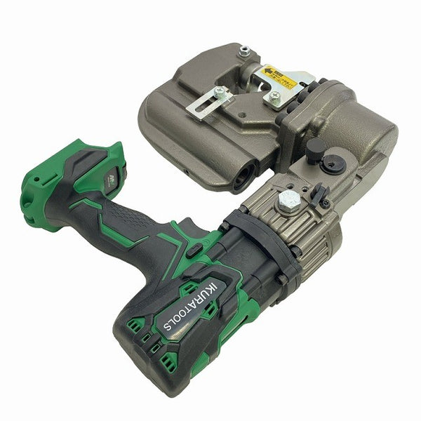 ☆未使用品☆IKURA イクラ 育良精機 36V コードレスバリアフリーパンチャー ISK-BP20LF バッテリ1個(2.5Ah) 充電器 ケース付 充電式 - 6