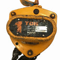 ☆中古品2個セット☆KITO キトー チェーンブロック CB010 M3形 荷重1.0ton/1ton 揚程2.5m 手動式 チェンブロック 吊り具 荷揚げ136177 - 4