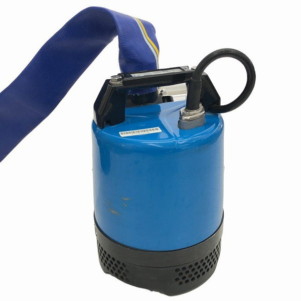 ☆中古美品☆TSURUMI PUMP ツルミポンプ 100V 鶴見製作所 水中ハイスピンポンプ LB-480 本体+ホース 60Hz 水中/排水131247 - 4