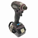 ☆中古品☆makita マキタ 18V 充電式インパクトドライバ TD172D 本体+バッテリー2個(18V 6.0Ah) 付き 電動工具134214 - 3